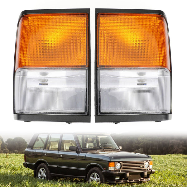 87-95 Land Rover Range Rover Classic Clear Corner Lamps New Generic