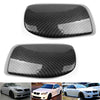 04-07 BMW E60 Pair Carbon Fiber Door Side Mirror Cover Caps Fit Generic