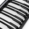 2009-2014 BMW X1 E84 SUV Gloss Black Dual Slats Front Hood Kidney Grill Grille Generic