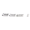 Rear Trunk Nameplate Badge Emblem Numbers Letter Decal 335 i Fit 335i Chrome Generic