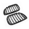 Black & Chrome Diamond Grille For 2002-2005 BMW E46 Saloon/Touring Facelift 4Dr Generic