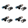 4PCS 650CC 62lb EV14 Fuel Injectors 0280158117 Fit Audi A4 TT Fit Golf Jetta KSM 1.8T turbo Generic