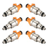 1993-1998 Grand Cherokee I6 4.0L 6PCS Fuel Injectors 33007127 53003956 53030343 Generic