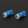 A Pair For Philips Led signal Light Super Bright T10 12V1W W2.1*9.6D 6000K 12966 Generic