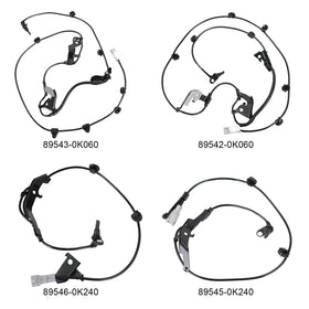 Toyota Hilux Viii Pickup 2015+ 4X Front Rear Left Right ABS Speed Sensor Generic