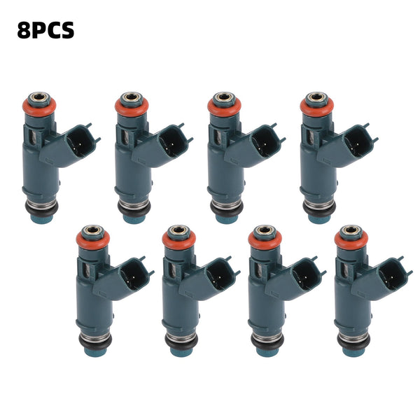 8PCS Fuel Injectors 2W93-BA AJ811177 Fit Jaguar 03-09 4.2L Fit Land Rover 08-09 4.2L Generic