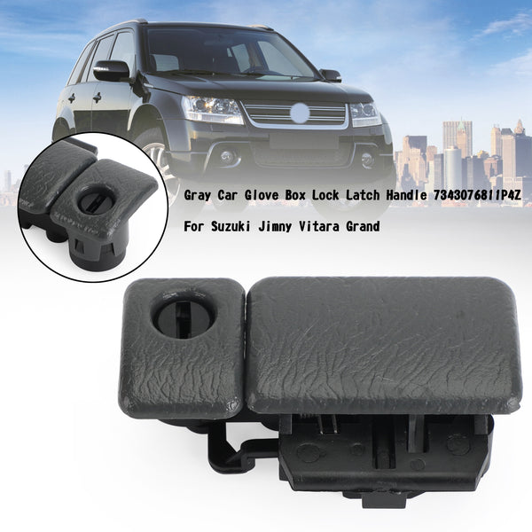 Suzuki Jimny Gray Car Glove Box Lock Latch Handle 7343076811P4Z Generic
