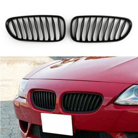 Matte Black Front Bumper Sport Kidney Grille Grill For 2003-2008 BMW Z4 E85 E86 Generic