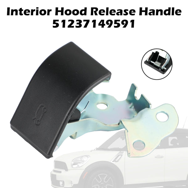 Hood Release Handle Lever 51237149591 BMW Mini Cooper Countryman Paceman Generic