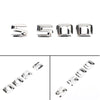 Rear Trunk Emblem Badge Nameplate Decal Letters Numbers Fit Mercedes S500 Chrome Generic