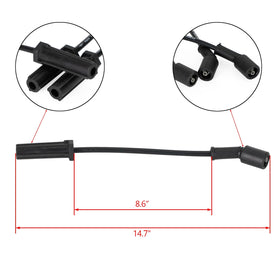 8PCS Square Ignition Coil+Spark Plug+Wires 12611424 8125706160 D510C UF413 12570616 For Silverado 1500 Tahoe GMC Generic