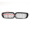 Black & Chrome Diamond Grille For 2002-2005 BMW E46 Saloon/Touring Facelift 4Dr Generic