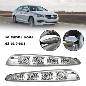 2011-2015 Hyundai Sonata MK8 Side Mirror Lamp Turn Signal Light Pair Generic