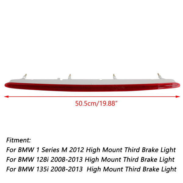 LED Rear Trunk 3rd Third Brake Stop Light Red for BMW 128i 135i 135is 1 Series M Generic
