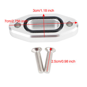 1997-2013 LS1 LSX LS3 LS6 4.8L 5.3 5.7 LS Oil Cooler Block Off Plate Generic