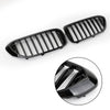 Glossy Black Front Kidney Grille Grill For 2017-2019 BMW 5 Series 530i 540i G30Generic
