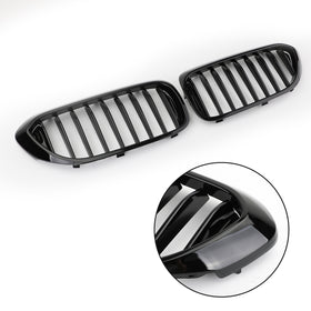 Glossy Black Front Kidney Grille Grill For 2017-2019 BMW 5 Series 530i 540i G30Generic