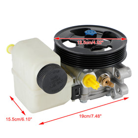 2007-2012 Mazda CX-7 2.3L l4 2.5L Power Steering Pump w/Pulley & Reservoir EG2132600A BGJ6E32600B Generic