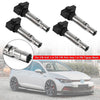 4PCS Ignition Coil Packs Set 036905715F 036905100 Fit VW Golf 1.4 TSI VW Polo Jetta 1.6 FSI Tiguan Beetle Generic