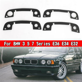 1988-1996 BMW E34 5-Series 4x Door Handle Gasket Rubber Seals 51 218 122 442 Generic