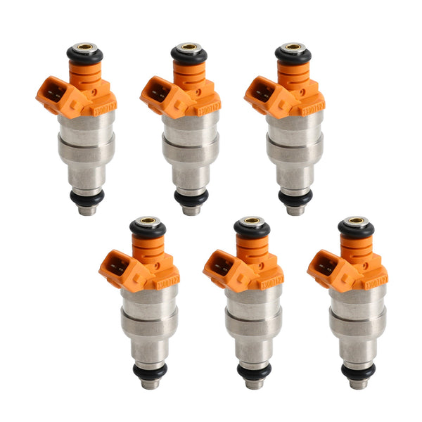 1993-1998 Grand Cherokee I6 4.0L 6PCS Fuel Injectors 33007127 53003956 53030343 Generic