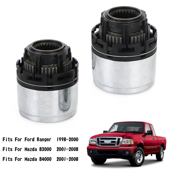 1998-2000 Ford Ranger/ 2001-2008 Mazda B3000/ 2001-2008 Mazda B4000 Manual Locking Hubs 1500170 Generic