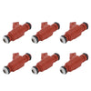 6PCS Fuel injectors 0280156028 1L2E-C5A 822-11139 Fit 2002-2003 Ford Explorer 4.0L 2002-2004 Mercury Mountaineer 4.0L Generic