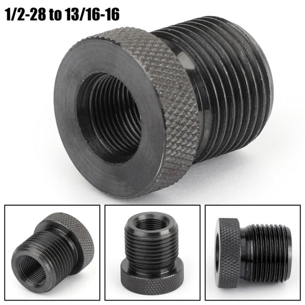 1/2-28 to 13/16-16 Automotive Thread Adapter - Black 1/2x28 to 13/16x16 For Car Use Generic