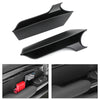 Black Interior Door Armrest Storage Box Organizer Holde Tirm For MINI Cooper F56 Generic
