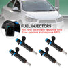 Fuel Injectors 55570284 2173433 FJ1153 Fit 2011-2015 Chevrolet Cruze Sonic 1.8L Generic