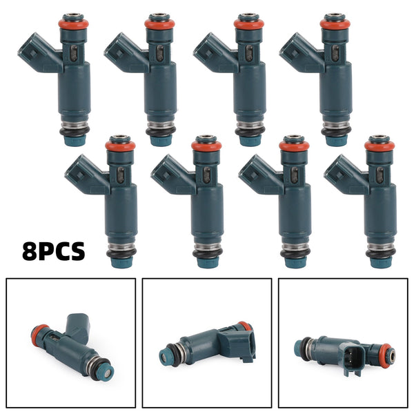 8PCS Fuel Injectors 2W93-BA AJ811177 Fit Jaguar 03-09 4.2L Fit Land Rover 08-09 4.2L Generic