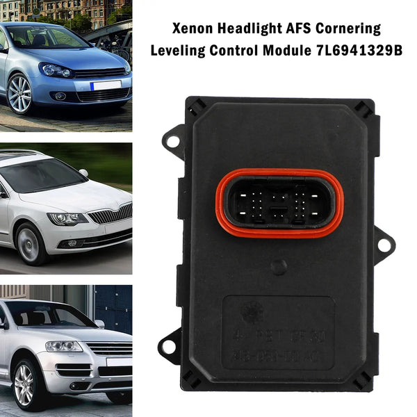 2006-2011 VW Touareg Lift 7L6941329B Xenon Headlight AFS Cornering Leveling Control Module 5DF01011415AA Generic