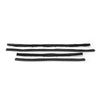 1999-2016 Ford Super Duty Crew Cab Models Only Front+Rear Lower Door Weatherstrip Seal Trim F81Z-2520758-AA (2) 1C3Z-26253A24-A (2) Generic