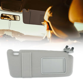 Right Passenger Side Sun Visor With Sunroof Gray for 2007-2011 Toyota Camry Generic