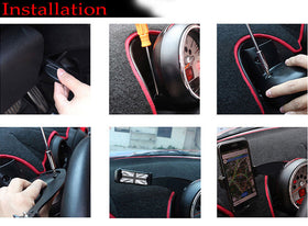 Mini Cooper F56 GY F54 F55 360ﾂｰRotation Car Phone Mount Cradle Holder Stand Generic
