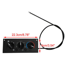 2002-2006 Kenworth W900 T800 T600A 599-5511 Heavy Duty Heater Control Assembly F2110071 F211025100 F211025110 Generic