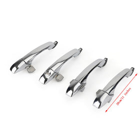 4x Exterior Door Handle 4589009AH Chrome Chrysler 300 / 300C 2005-2010 Generic