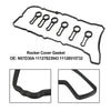 12/2013-07/2018 BMW X5 (F15, F85) xDrive 30 d SUV Diesel AWD 24 249 183 Rocker Cover Gasket 11127823943 11128515732 Generic