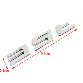 Chrome Letter 35T Car Sticker Auto Rear Decal Emblem Jaguar F-PACE New Generic