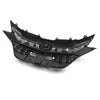 Front Grille Sport Style Chrome Black Glossy Grill Trim For Honda HR-V HRV 16-18 Generic