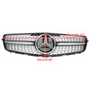 2008-2014 W204 Benz C-Class C300 C350 Diamond Front Bumper Grille Grill LED Emblem Generic