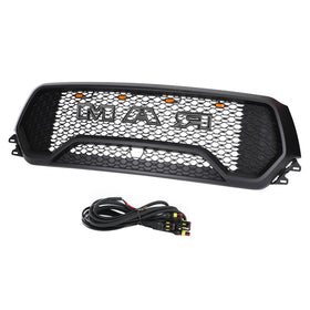 2019-2024 Dodge Ram 1500 TRX Style LED Honeycomb Grill Front Upper Hood Grill