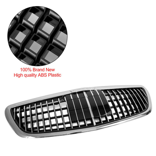 2014-2020 Benz W222 S-Class Maybach S680 Style Grille with ACC Generic