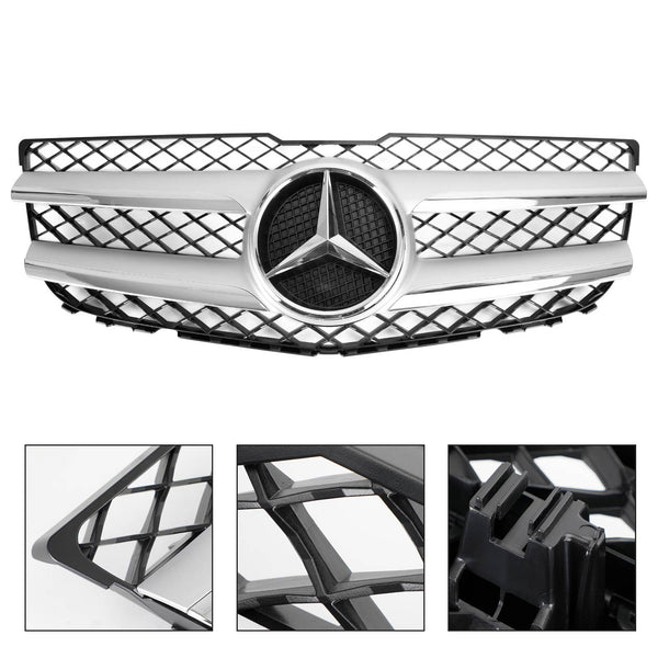 2012-2015 Benz GLK300 Base Sport Utility 4-Door 2048802983 Front Upper Hood Bumper Grill Replacement Generic