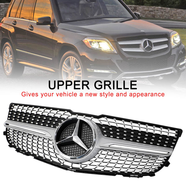 2013-2015 Benz GLK350 BASE SPORT UTILITY 4-DOOR 2048802983 Front Bumper Diamond Grill Generic