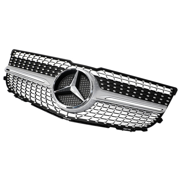 2013-2015 Benz GLK350 4MATIC SPORT UTILITY 4-DOOR 2048802983 Front Bumper Diamond Grill Generic