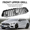 2019-2023 Benz A-CLASS W177 GT Style Front Bumper Grille Black Grill Generic