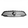 2019-2023 Benz W177 A-CLASS Diamond Front Bumper Black/Chrome Grill Generic
