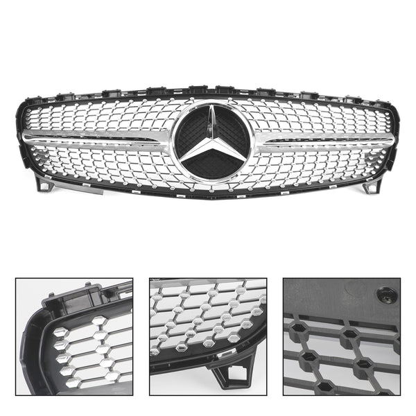 2016-2018 Benz A-CLASS W176 Front Bumper Grille Diamond Grill Generic