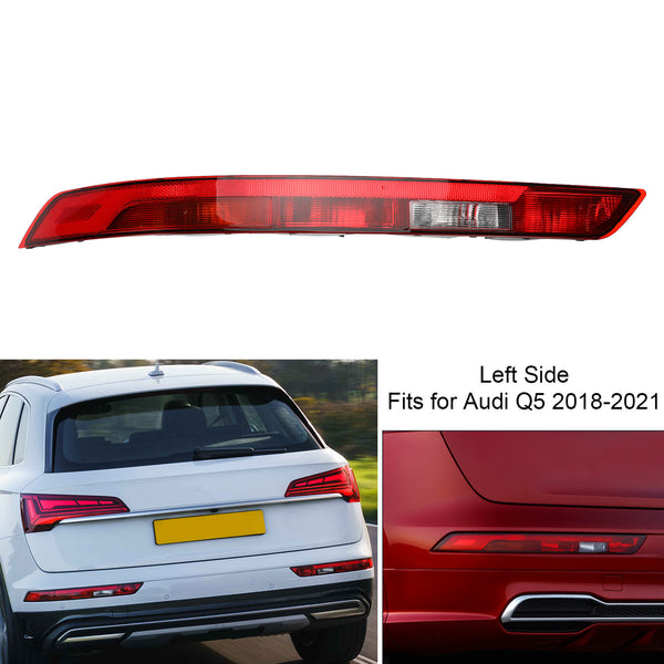 2018-2021 Audi Q5 US Version Rear Bumper Lower Tail Light Brake Stop Lamp Fedex Express Generic